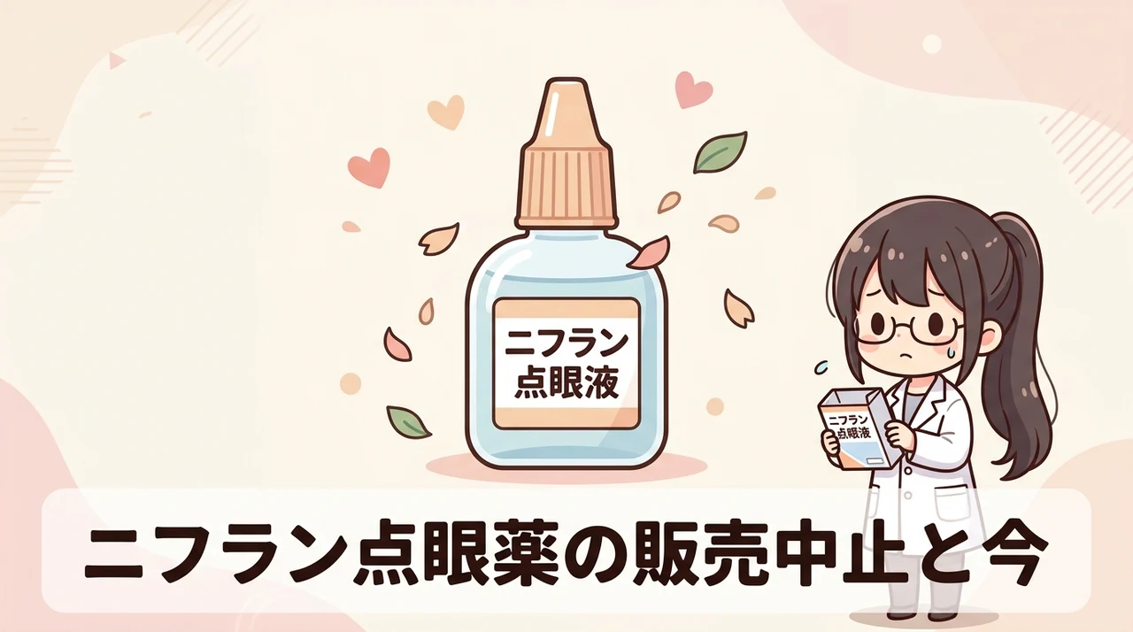 ニフラン点眼の販売中止理由と最新状況