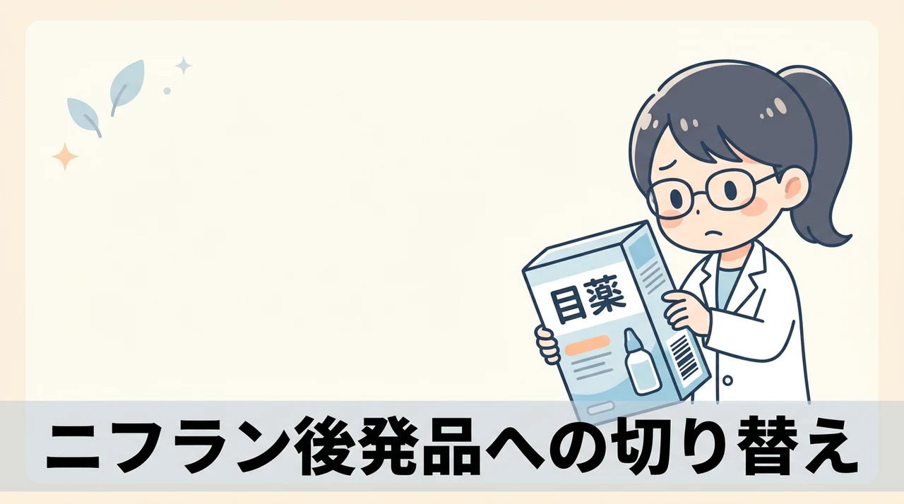 ニフラン後発品への切り替えと注意点